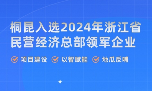 荣誉丨j9九游会，浙江省民营经济总部领军企业！